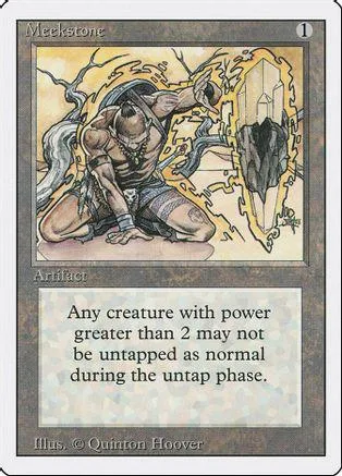 Card art depicts a muscular figure in a desolate, rocky landscape.