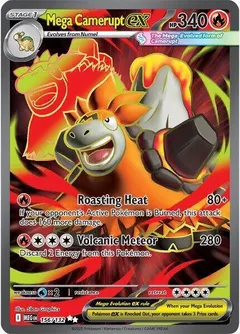 Mega Camerupt Ex #156