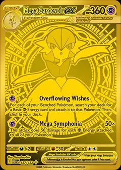 Mega Gardevoir Ex #187