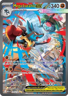 Mega Lucario Ex #179