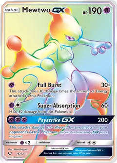 Mewtwo GX #76