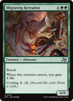 Migrating Ketradon #170