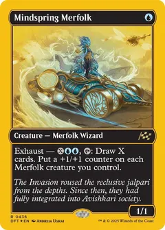 Mindspring Merfolk [First Place Foil] #436