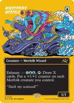 Mindspring Merfolk [First Place Foil] #534
