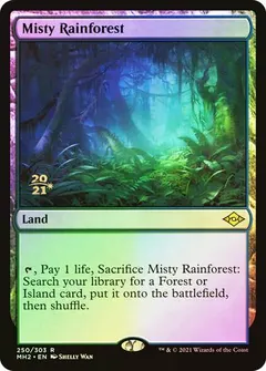 Misty Rainforest [Prerelease] #250