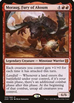 Moraug, Fury of Akoum [Foil] #150