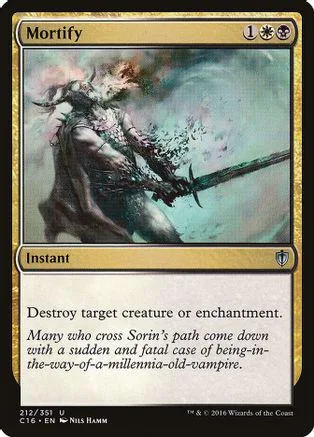 Dark, shadowy figure wielding a sword on a Magic: The Gathering card.