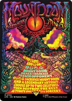 Mount Doom [Borderless Poster Foil] #750
