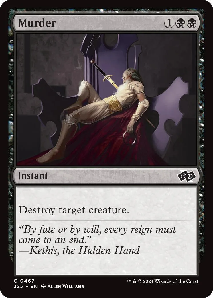 Card art depicts a pale figure in white and gold reclining on a red cloth.