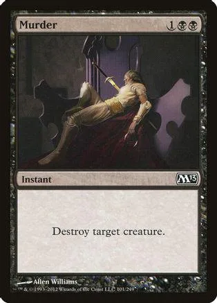 Card art depicts a figure in armor reclining on a dark red draped surface.