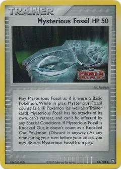 Mysterious Fossil [Reverse Holo] #85