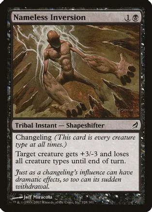 Muscular figure in storm, brown and dark tones, Magic: The Gathering card.