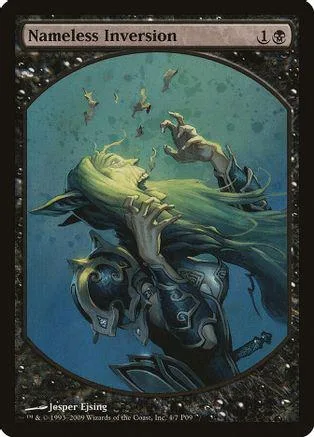 Green-haired figure reaching up toward a hand over a dark, armored figure.