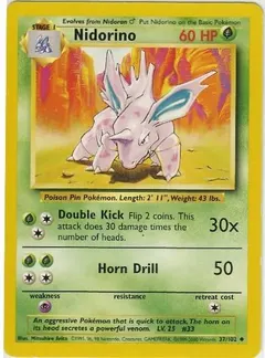 Nidorino [1999-2000] #37
