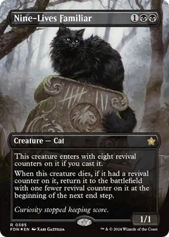 Nine-Lives Familiar [Foil] #385