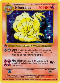 Ninetales [1st Edition] #12