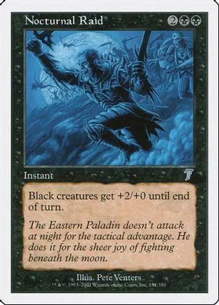 Dark fantasy scene: armored figure fighting in a blue, stormy night sky.