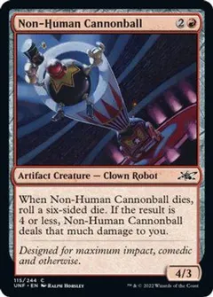 Non-Human Cannonball