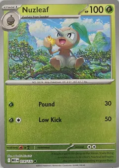 Nuzleaf [Reverse Holo] #14