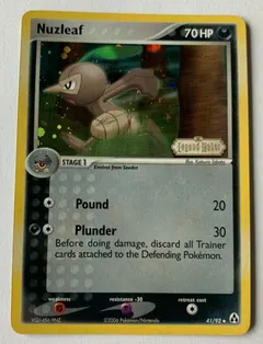 Nuzleaf [Reverse Holo] #41