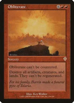 Obliterate [Foil] #156