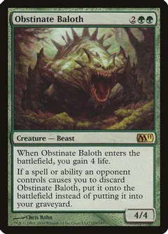 Obstinate Baloth [Foil]