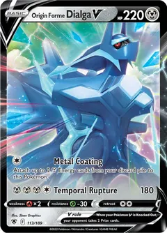 Origin Forme Dialga V #113