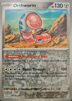 Orthworm [Reverse Holo] #151