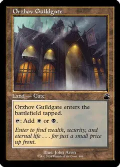 Orzhov Guildgate [Retro Frame Foil] #406