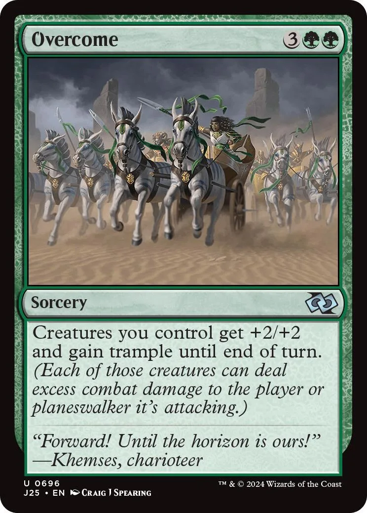 Card art depicts mounted figures charging across a dusty landscape.