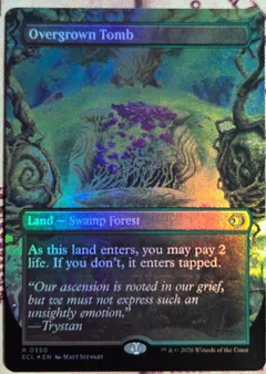 Overgrown Tomb [Borderless Foil] #350