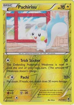 Pachirisu [Reverse Holo] #25