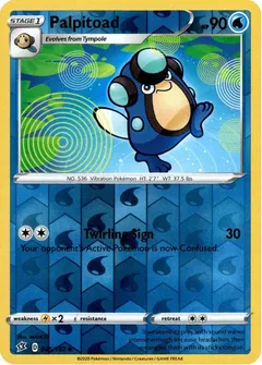 Palpitoad [Reverse Holo] #45