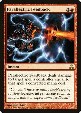 Dark fantasy art card showing a figure amidst bright blue lightning and energy.