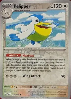 Pelipper [Reverse Holo] #159