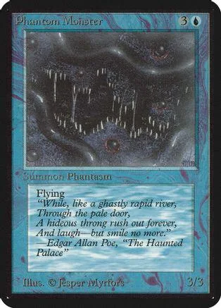 Dark, swirling background card art with white streaks. Blue and black tones.