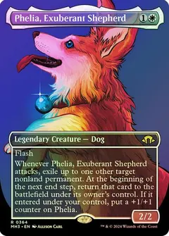 Phelia, Exuberant Shepherd [Borderless Foil] #364