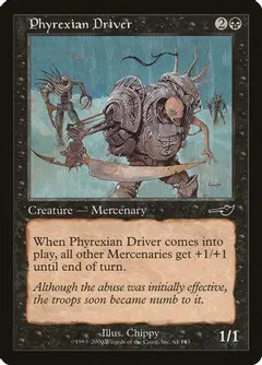 Phyrexian Driver [Foil]