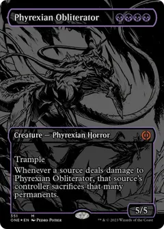 Phyrexian Obliterator [Oilslick] #351