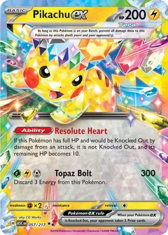 Pikachu ex #57