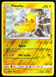 Pikachu [Reverse Holo] #66