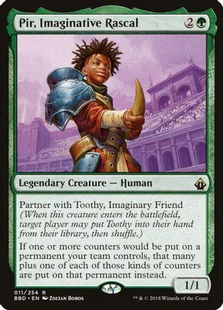 Card art: dark-skinned man with wild hair in blue and red armor.