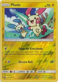 Plusle [Reverse Holo] #53