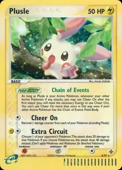 Plusle [Reverse Holo] #8
