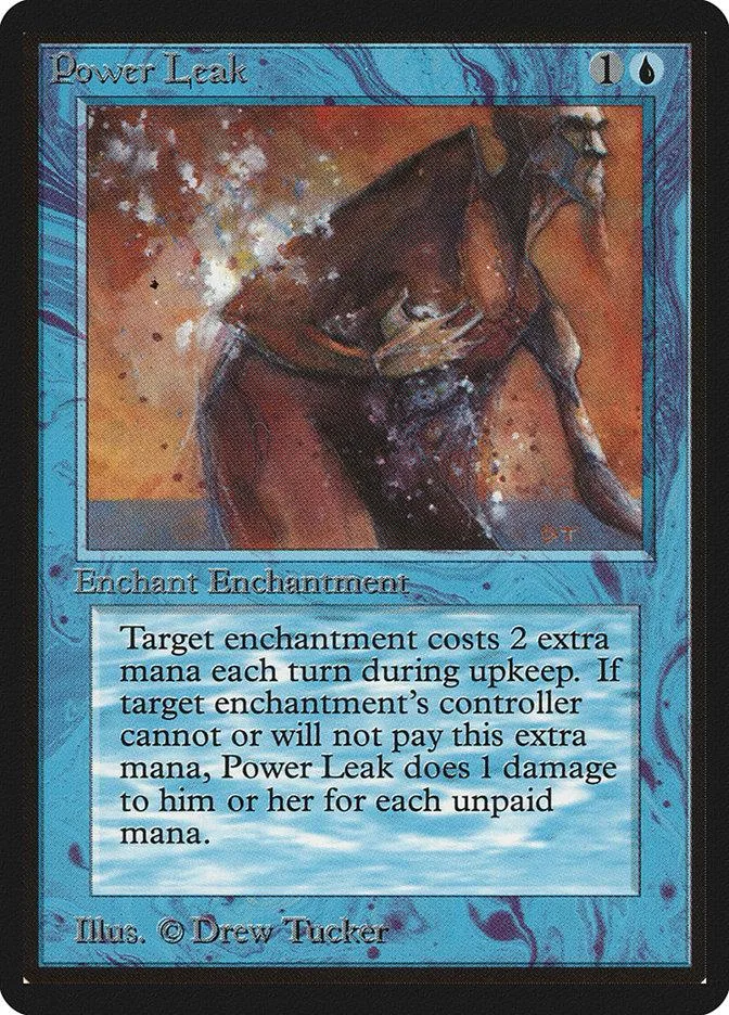 Dark, shadowy figure on a card with blue and orange tones.