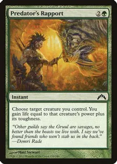 Predator's Rapport [Foil]