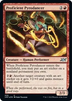 Proficient Pyrodancer [Galaxy Foil]