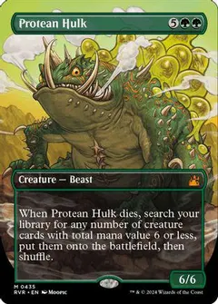Protean Hulk [Anime Borderless Foil] #435