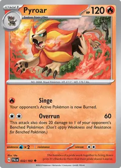 Pyroar #32
