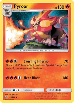 Pyroar #37